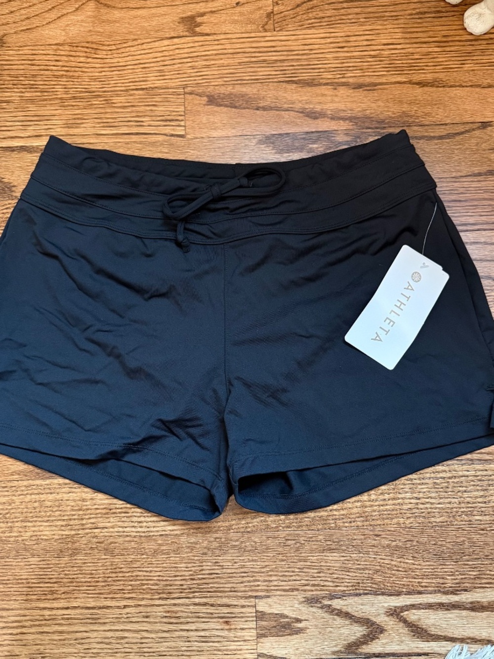 Athleta Fun in the Sun Swim Shorts, Black, size M NWT - Picture 6 of 6
